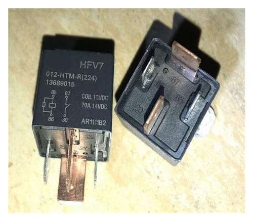 Relé HFV7 012-HTM-R solventa fallos de encendido a 12V 70A