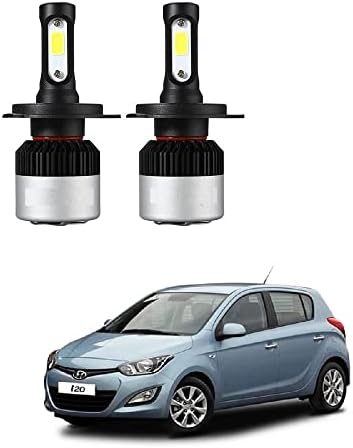 SPREADX Car Headlight bulb set H4 Type High Defination Cob Led Ultra ...