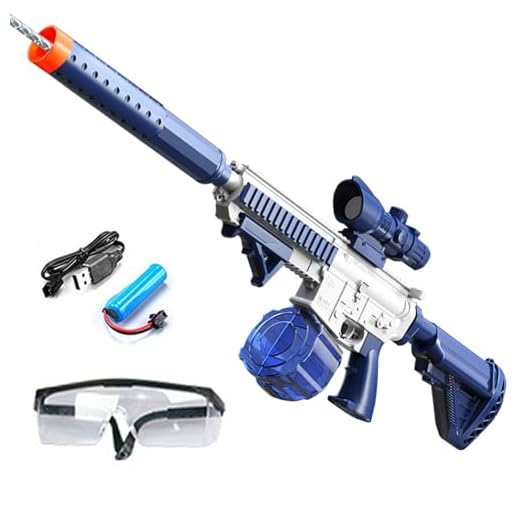Electric Water Gun, Automatic Water Gun for Adults and Kids, 400CC Large Capacity Squirt Gun, Range up to 26-30 FT, Summer Outdoor Beach Pool Party Toy