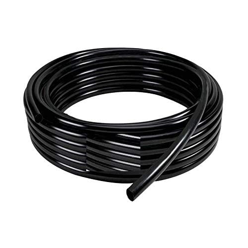 SVE 16mm Drip Online Agriculture Drip Irrigation Pipe with Cock, Joiner, end Cap, Elbow and tee Plant Gardening 16mm drip Irrigation Pipe 25 Meter Pack of 1