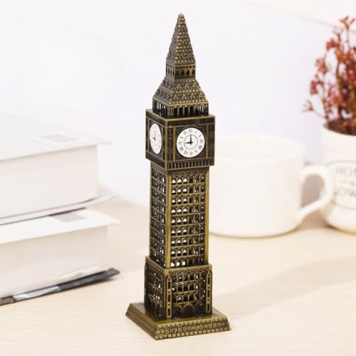 Image of SATYAM KRAFT 3 Pcs UK World Famous Building for Wedding Decorative Showpeice Idol for Home Decor, Living Room, Gifts, Desk Decor, Stand Holder, Office Desk, Tabletop (UK (The Big Ben))