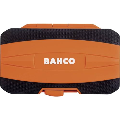 Bahco BAH59S36BCR Jeu de 1/4" et Porte-embouts à Cliquet, 36 pièces, Standard