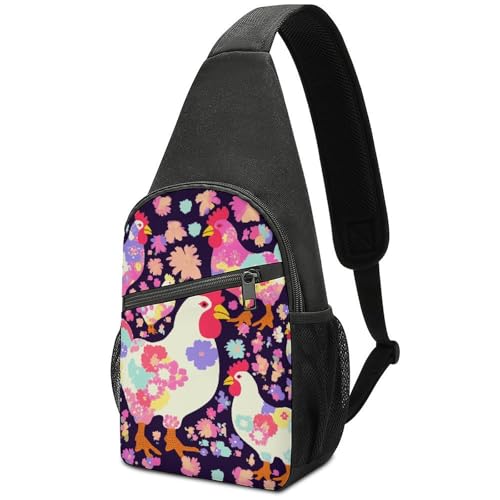 Sling Bag pequeña para mujer y hombre bolsa cruzada miniatura 1