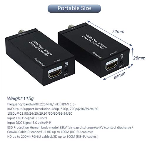 HDMI a SDI Extender para solucionar cortes de señal de vídeo a larga distancia 3