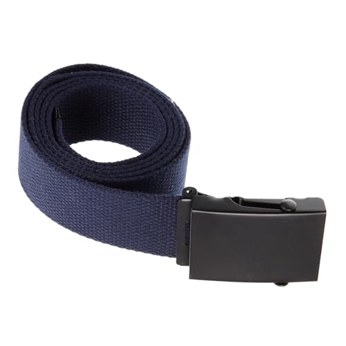 Men Canvas Waist Belt Versatile Gentlemen Accessory for Casual Stylish Design for Jeans and Pants for and Friends