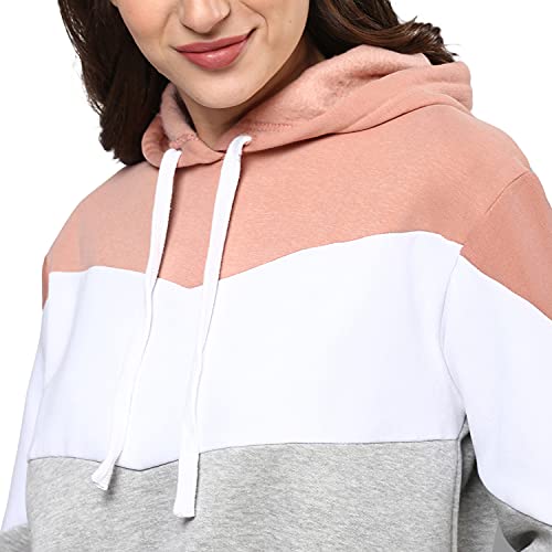 Image of Campus Sutra Cotton Women Crew Neck Sweatshirt