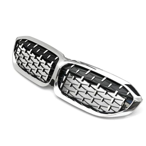 Calandre course en diamant ABS argent pour pare-choc avant BMW G20 G21