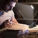 VAVOFO Rechargeable Reading Light, 7 LEDs with 9 Color Temperature 9 Brightness Levels Clip On Book Lights for Reading in Bed with Power Indicator for Bookworms (Grey)