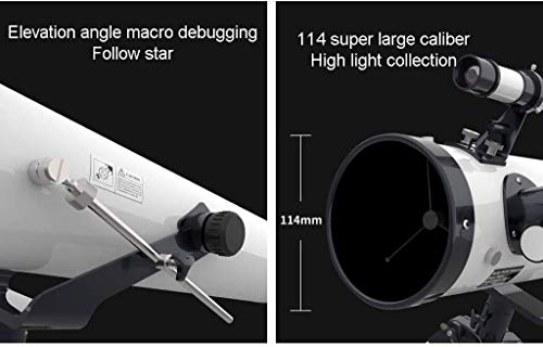 SEESEE.U Tragbares Refraktor-Teleskop, Teleskope für die Astronomie von Erwachsenen, Teleskop für Kinder und Anfänger… – Bild 5