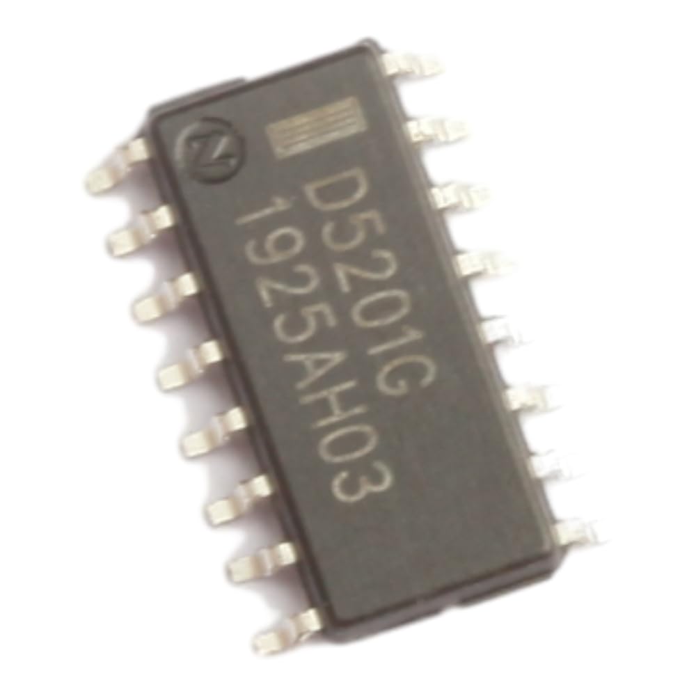 5 pezzi UPD5201G SOP-16 UPD5201 D5201G C-mos Quad Spst IC Chip