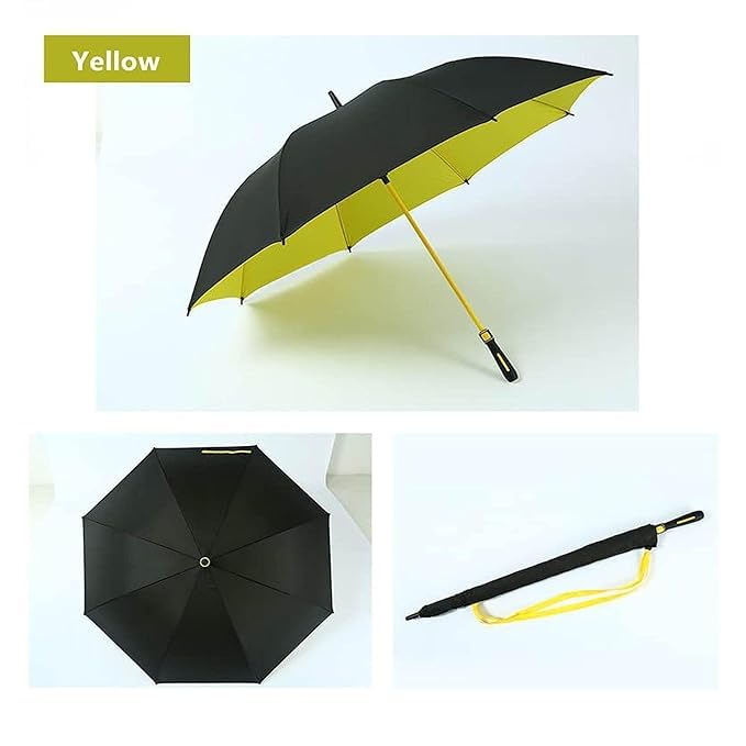Image of OCTOPUSPRIME 62-Inch Windproof Golf Umbrella - Large Automatic Open, Waterproof Double Canopy for Rain & Sun