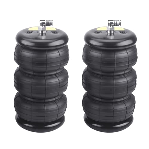 Zhsymx Universal Air Suspension Spring Triple Bellow Standard 2500 Lb 14npt S...