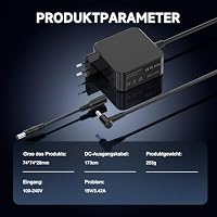 65W Ladekabel Laptop Netzteil Kompatibel mit ASUS X550 X550C X551 X551M X555 X555L X751 X751L X751M X751N F555L R510C R510L R751L AD883020 ADP-65DW EXA1208EH PA-1650-93 Ladegerät – Ansicht 3