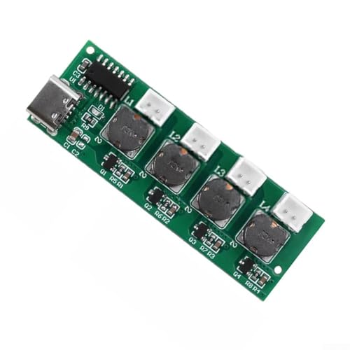 UrbanHui,Type-C Humidifier DIY Kit All-in-One with Module, Bracket, Swabs, Atomizing Sheets Powerful 4-Head Spray, Continuous Mist, Easy Type-C Connection(Module only)