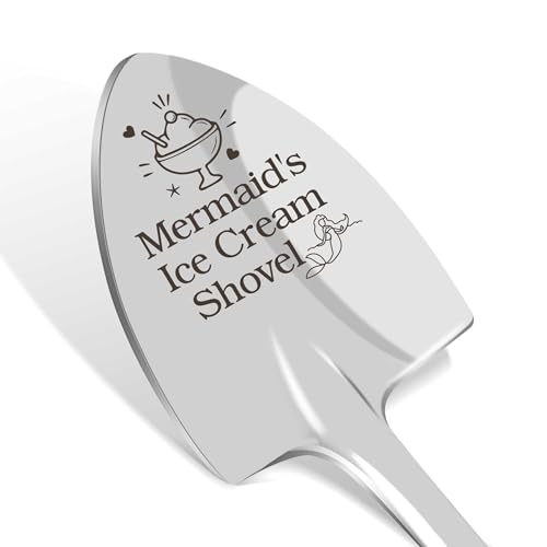 Mermaid's Ice Cream Shovel, Mermaid Gifts for Girls, Daughter Gifts From Mom, Under the Sea Gifts for Women, Mermaid Birthday Accessories, Mermaid Accessories for Girls, Ice Cream Accessories