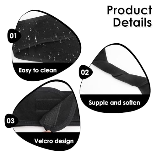 4 Pack Spa Facial Headband - Image 4