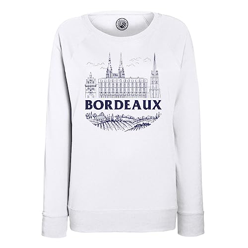 Sweatshirt femme bordeaux minimalist France chic et confortable pour le quotidien