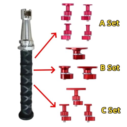 Marteau extracteur de bosses petits dommages carrosserie voiture et outil débosselage grêle