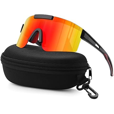 konqkin Polarised Cycling Sunglasses with UV400 Cover