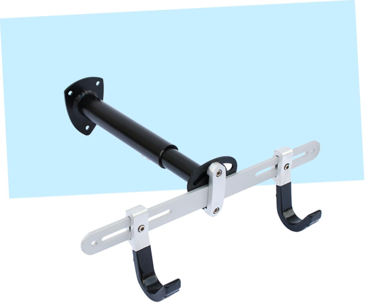 Wall Mounted Bike Hanger System Vertical Hook for Garage Storage Design for Road Mountain Bikes Coated to Prevent Scratches Durable