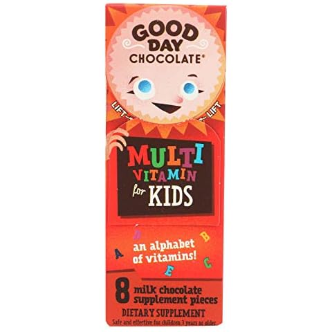 Good Day Chocolate Kids Milk Chocolate Multivitamin, 8 CT Cover