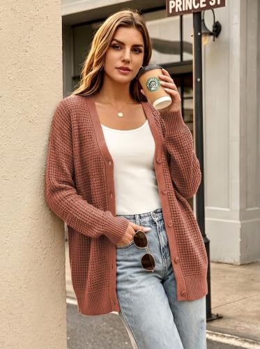 Womens Fashion Cardigan Sweaters Open Front Thick Warm Winter Cardigans - image 3