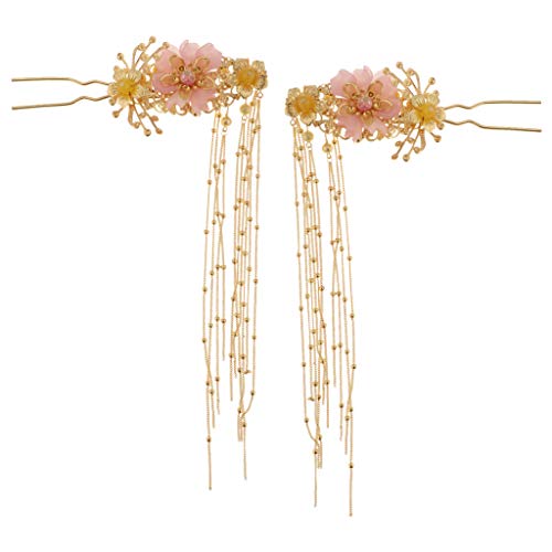 Prettyia Chic Bridal Headdress Wedding Jewelry Chinese Traditional Hair Accessories