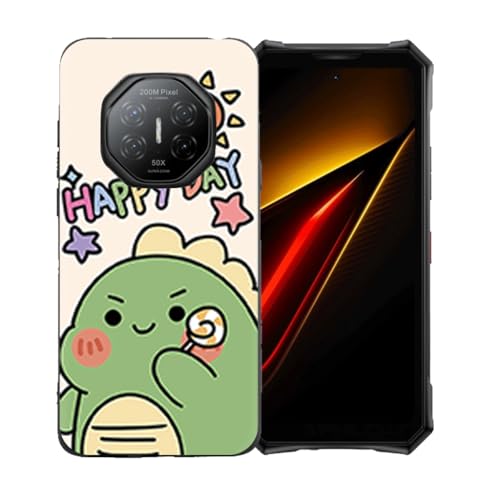 LCEHTOGYE �K�p Doogee S300 Plus�p�P�[�X�A�K�p Doogee S300 Plus (6,78")�ƌ݊����̂��钴���^�u���b�N�\�t�gTPU�V���R���Q���P�[�X�ی�J�o�[ - LLM49
