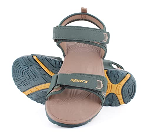 Image of Sparx Men's Sandal, For. Green Camel, 6 UK