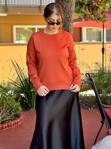 Image of Zeagoo Sweaters for Women Fall Outfits Trendy 2025 Long Sleeve Shirts Bussiness Casual Knit Pullover Sweater Tops