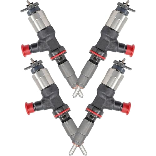 4PCS 295050-0401 2950500401 Common Rail Fuel Injector Suitable for Caterpillar CAT Wheel-Type Loader 924K 926M 930K 930M 938K 938M 950 GC 950M 950M Z 962M 962M Z 962 950