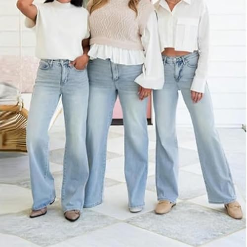 Arisefrom Jeans, Vintage Wash Plus-Size Jeans -Stretchy, Straight Leg & Butt-Lifting Fit High Rise2