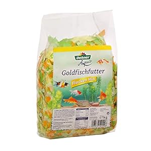 Dehner Aqua Goldfischfutter Flocken Mix, 1 kg (1er Pack)