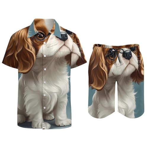 Tenues de plage courtes Cavalier King Charles pour vos vacances
