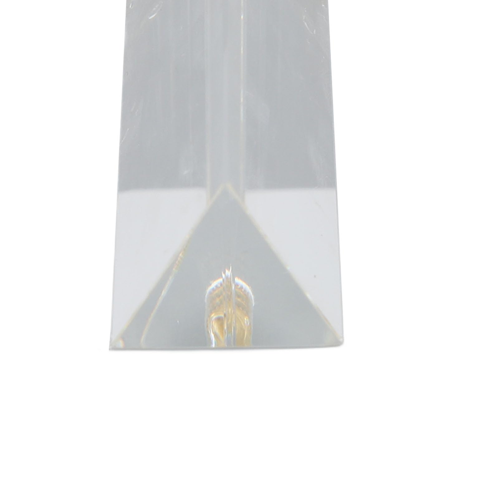 Prisme Triangulaire En Cristal 7,6 Cm Pour Expériences Optiques Et Photos, Arc-en-ciel, Cadeau éducatif Enfant