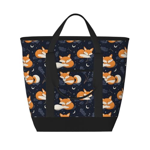 Sac isotherme doux réutilisable grand sac de courses et transport de nourriture portable chaud froid
