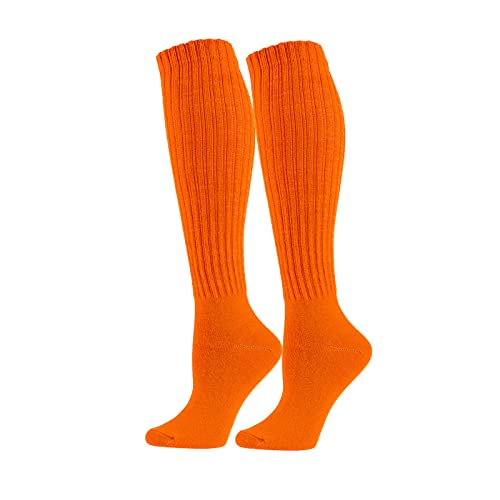 Image of Women Girls Slouchy Socks, Slouch Socks Scrunch Socks Scrunchie Socks for Spring Summer,2 Pairs