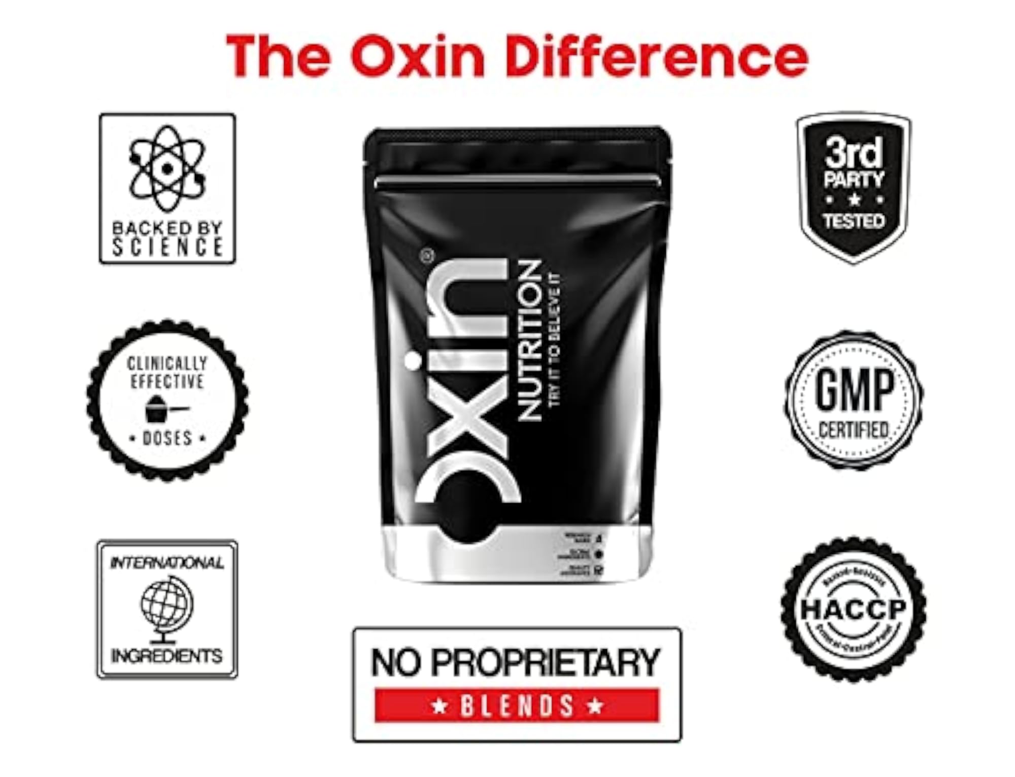 Oxin Nutrition L Theanine Powder, 400g