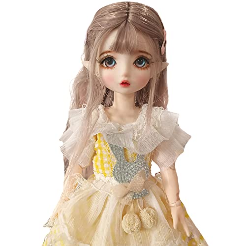 bositigo Original Elf Ear Design BJD Doll 1/6 SD Dolls 11.8 Inch 18 Ball Jointed Doll Cute DIY Toys with Clothes Outfit Shoes Wig Hair Makeup,Best for...