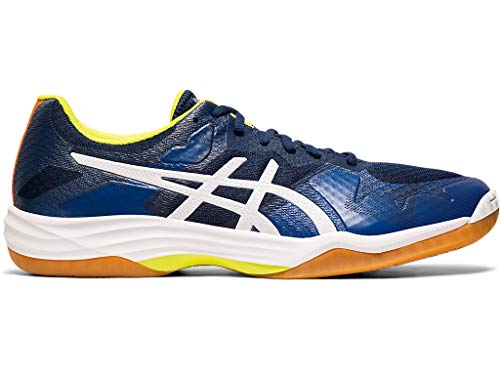 ASICS Men's Gel-Tactic 2 Volleyball Shoes, 7.5M, Blue Expanse/White