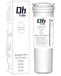 OHFULLS 836848 Refrigerator Water Filter, Replacement for Fisher & Paykel #862285 Replaces #836848, 836860, E522B, PS2067635, RF90A180DU, EFF-6017A, E402B, E442B, SUPCO WF296, RF135B (1-Pack)