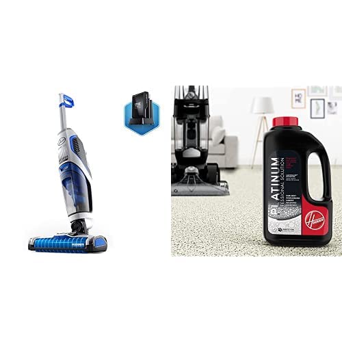 HooverOnepwr Floormate Cordless Hard Floor Cleaner + Hoover Professional Solution For Carpet Washers & Cleaners