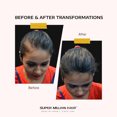 Image of Super Million Hair Hair Building Fibres - 10g Black, Black, 10 g