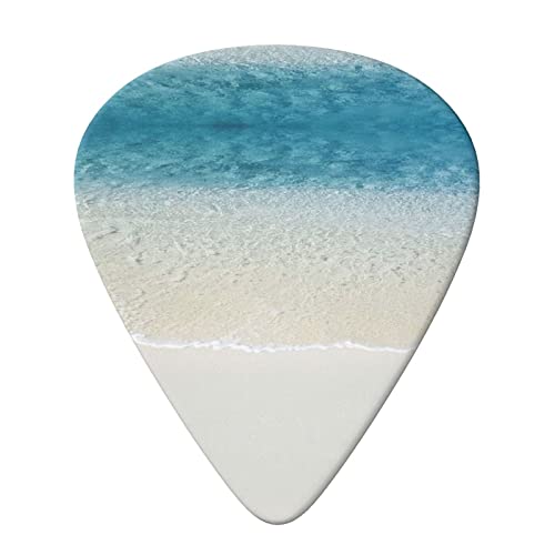 Ensemble de 6 médiators de guitare de plage de sable blanc d’eau de mer claire pour guitare acoustique, guitare… - Les Beatles, Paul McCartney, John Lennon, RIngo Starr, George Harrison Ensemble de 6 médiators de guitare de plage de sable blanc d'eau de mer claire pour guitare acoustique, guitare… – Image 4