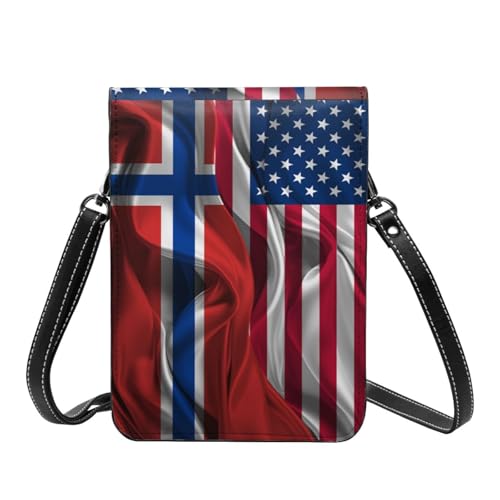Vintage America Argentina Argentinean Silk Flag Small Crossbody Purse Cell Phone Bag for Women2