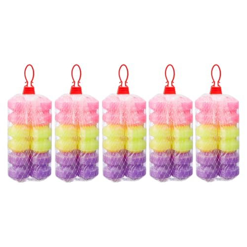 Image of Amazon Brand - Presto! Sanicubes | 1 Kg | 200 g x Pack of 5 | Bathroom Freshener Balls