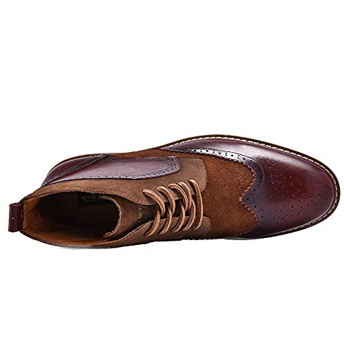 Image of Arkbird Chelsea Ankle Boots for Men Genuine Leather Oxford Casual and Formal Dress Boot