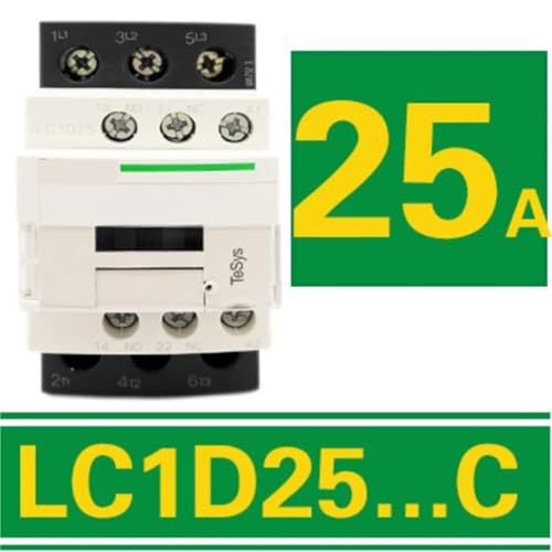 Contacteur triphasé LC1D38 pour automatisation d'atelier et pompe de puits - 2
