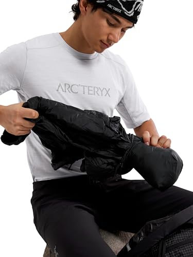 Image of Arc'teryx Cerium Hoody, Men's Down Jacket | Packable, Insulated Men's Winter Jacket with Hood | Black, X-Large