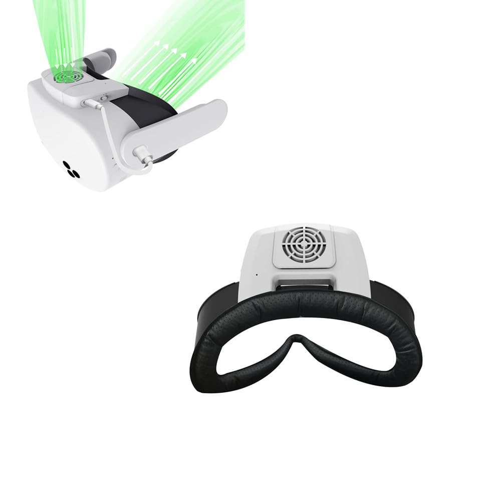Amazon.co.jp: for Meta Quest 3S 用VR冷却ファン 放熱 フェイスカバー